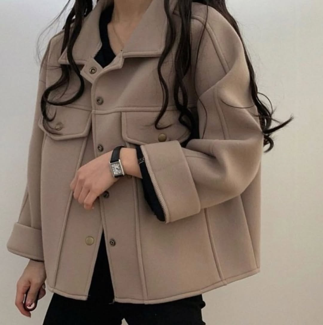 کت زنانه پاییزه در جنس فوتر دورو اورجینال مدل شبنم