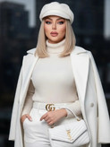 پالتو زنانه در جنس فوتر کوبیده دورو اورجینال 🇹🇷 مدل ارمیتا