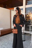 ست سه تیکه زنانه در جنس دیپلمات فاستون مدل سوژین