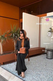 ست سه تیکه زنانه در جنس دیپلمات فاستون مدل سوژین