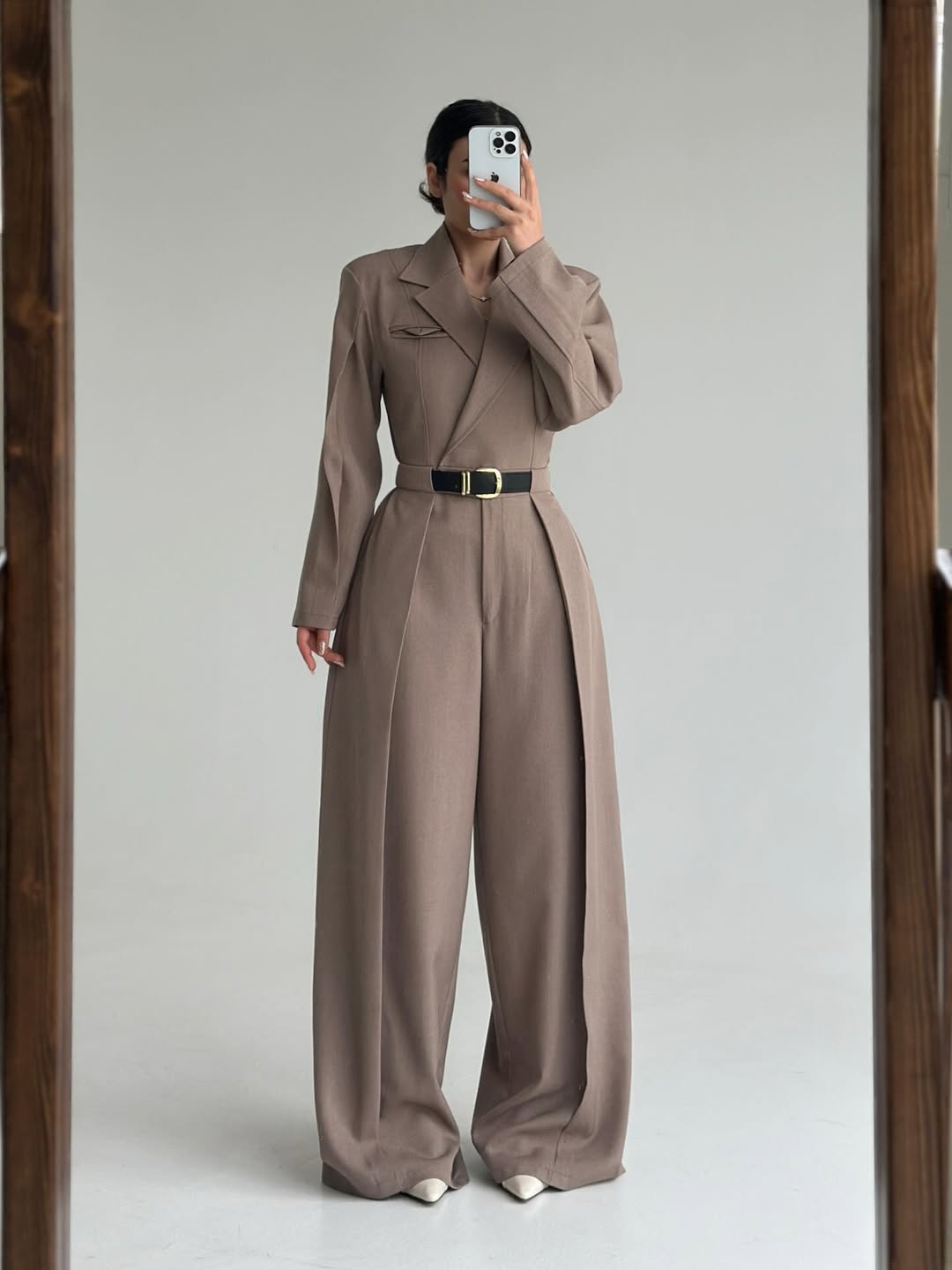 اورال زنانه در جنس کرپ باربی مدل سیب