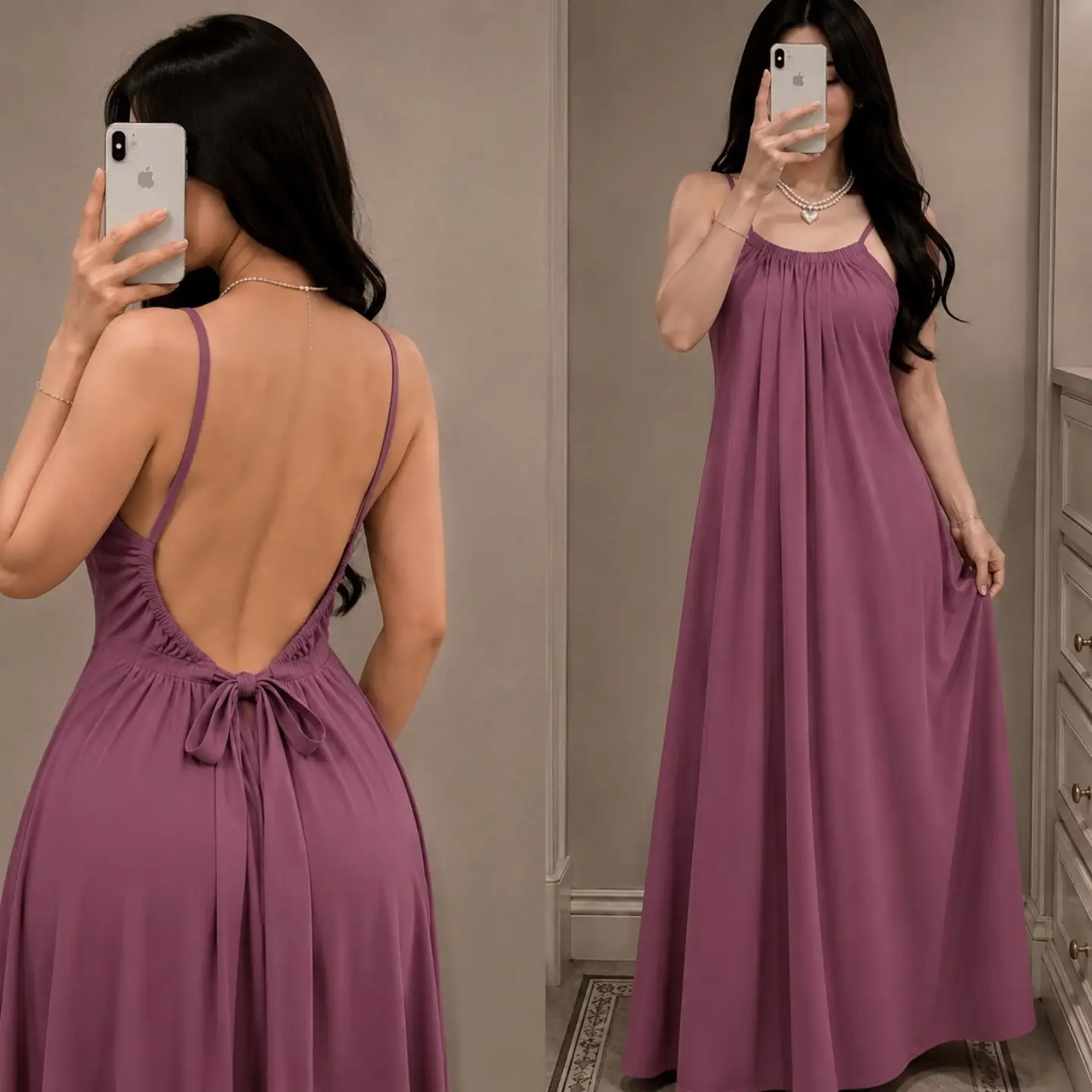 پیراهن زنانه در جنس الیزه مدل اشرفی